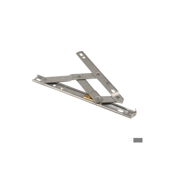 8 in., Stainless Steel, 4-Bar Hinge Casement or Projecting Window (2 Pack)